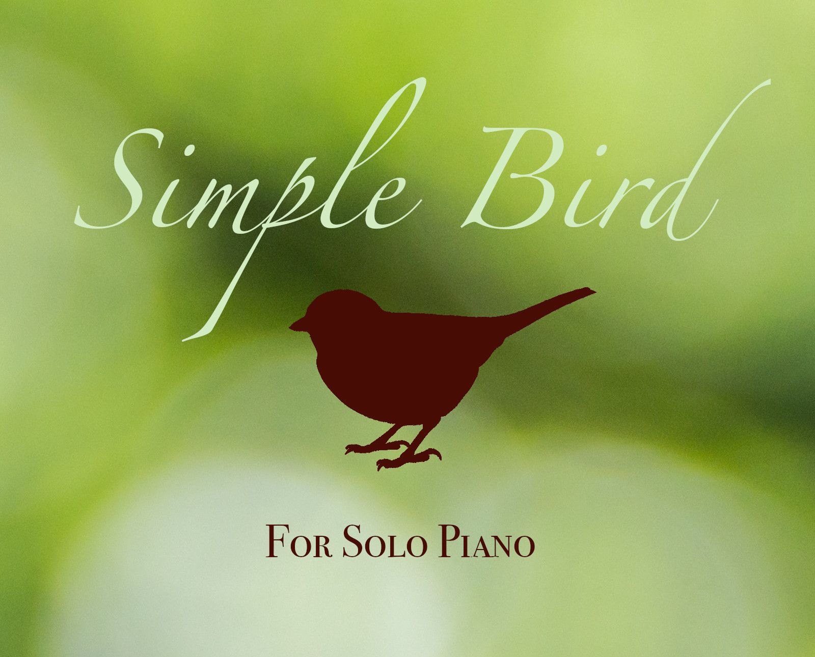 simple bird for solo piano