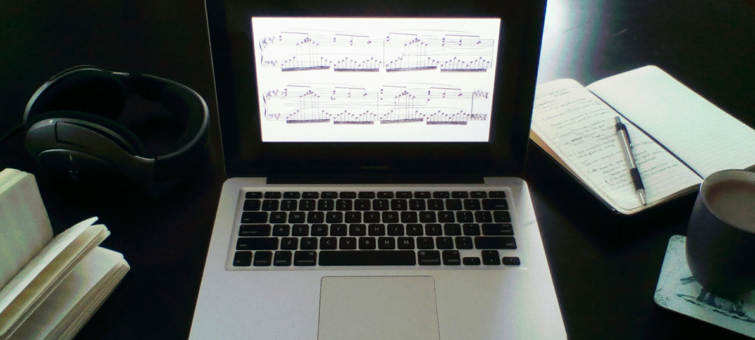 Composer's workspace
